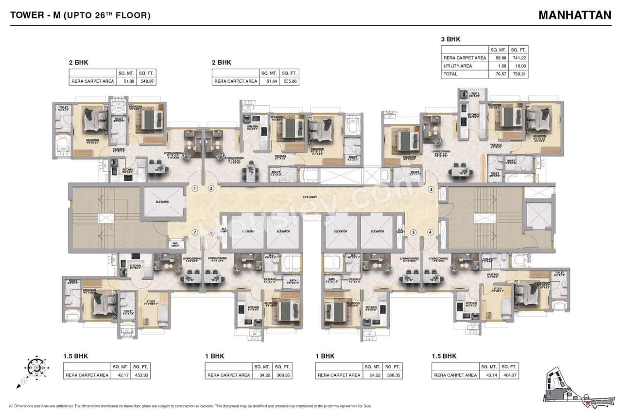 Runwal Avenue Floor plan 14
