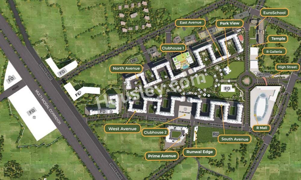 Runwal Garden Park View Master Plan