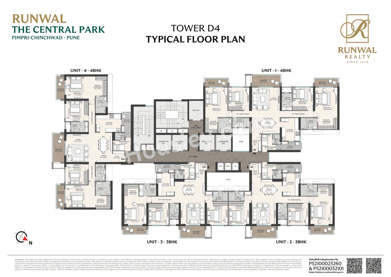 Runwal The Central Park Floor plan 13