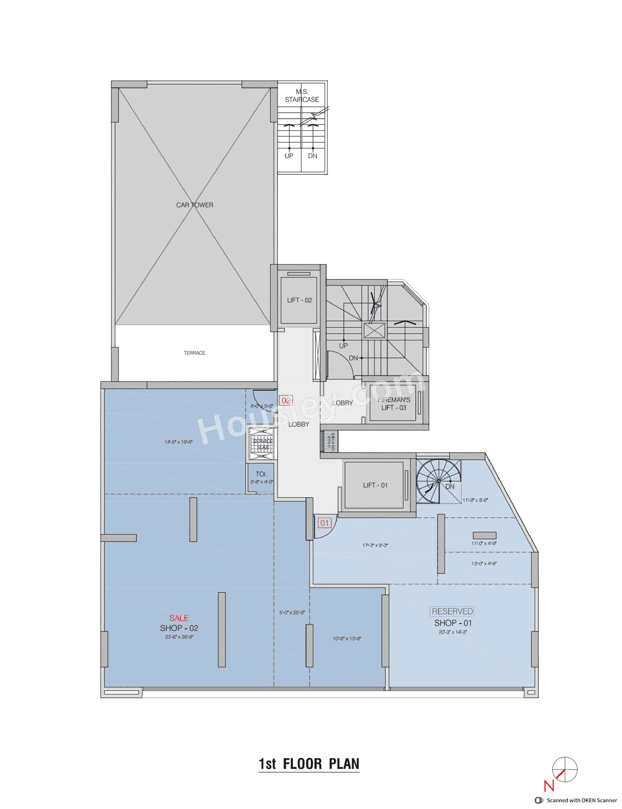 Ruparel Arista Floor plan 1