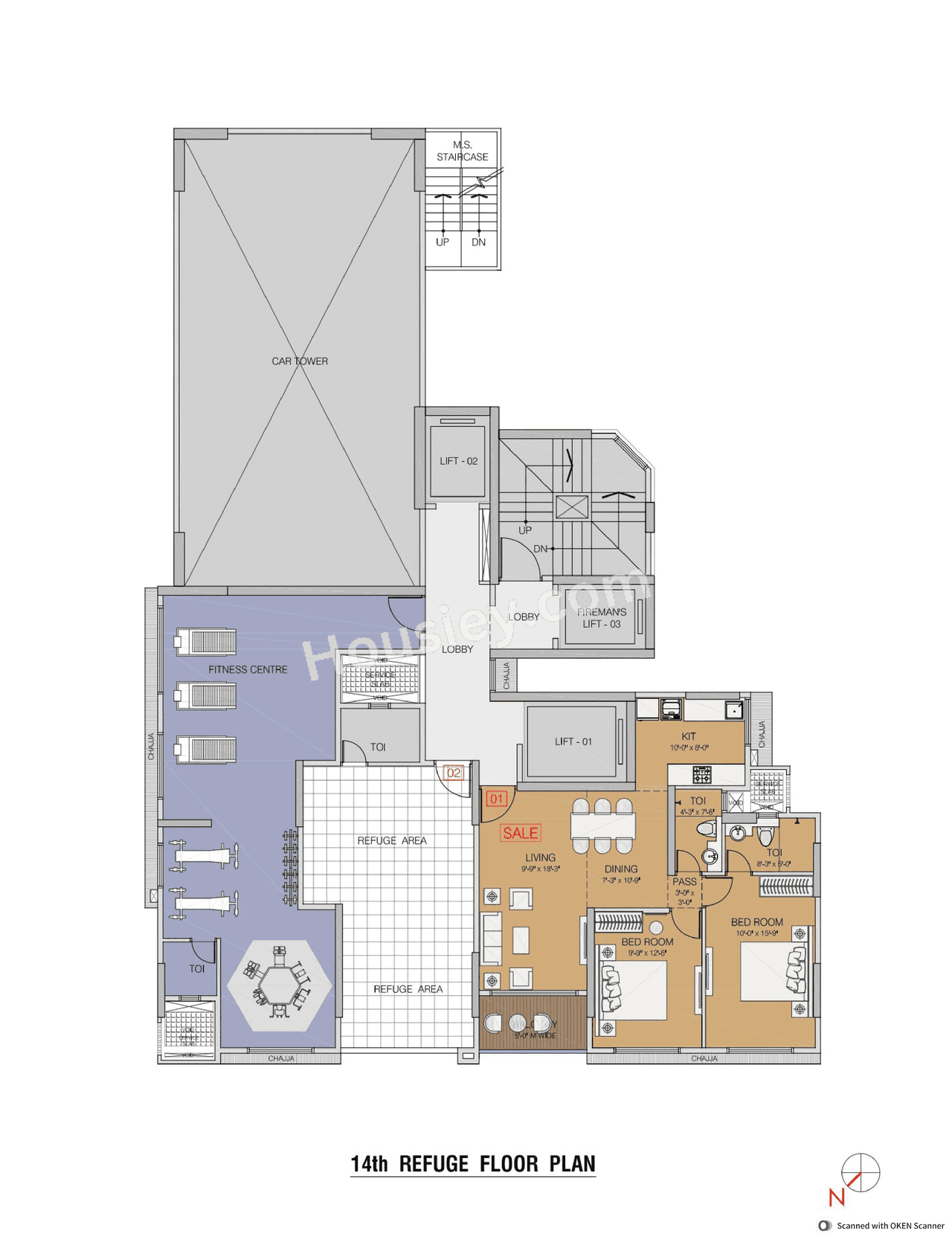 Ruparel Arista Floor plan 8