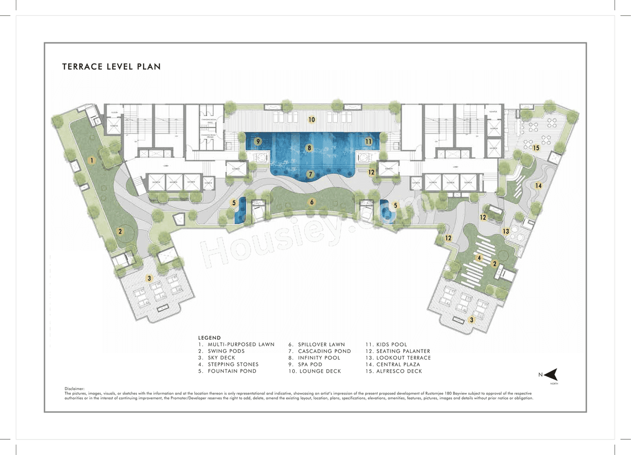 Rustomjee 180 Bayview Master Plan