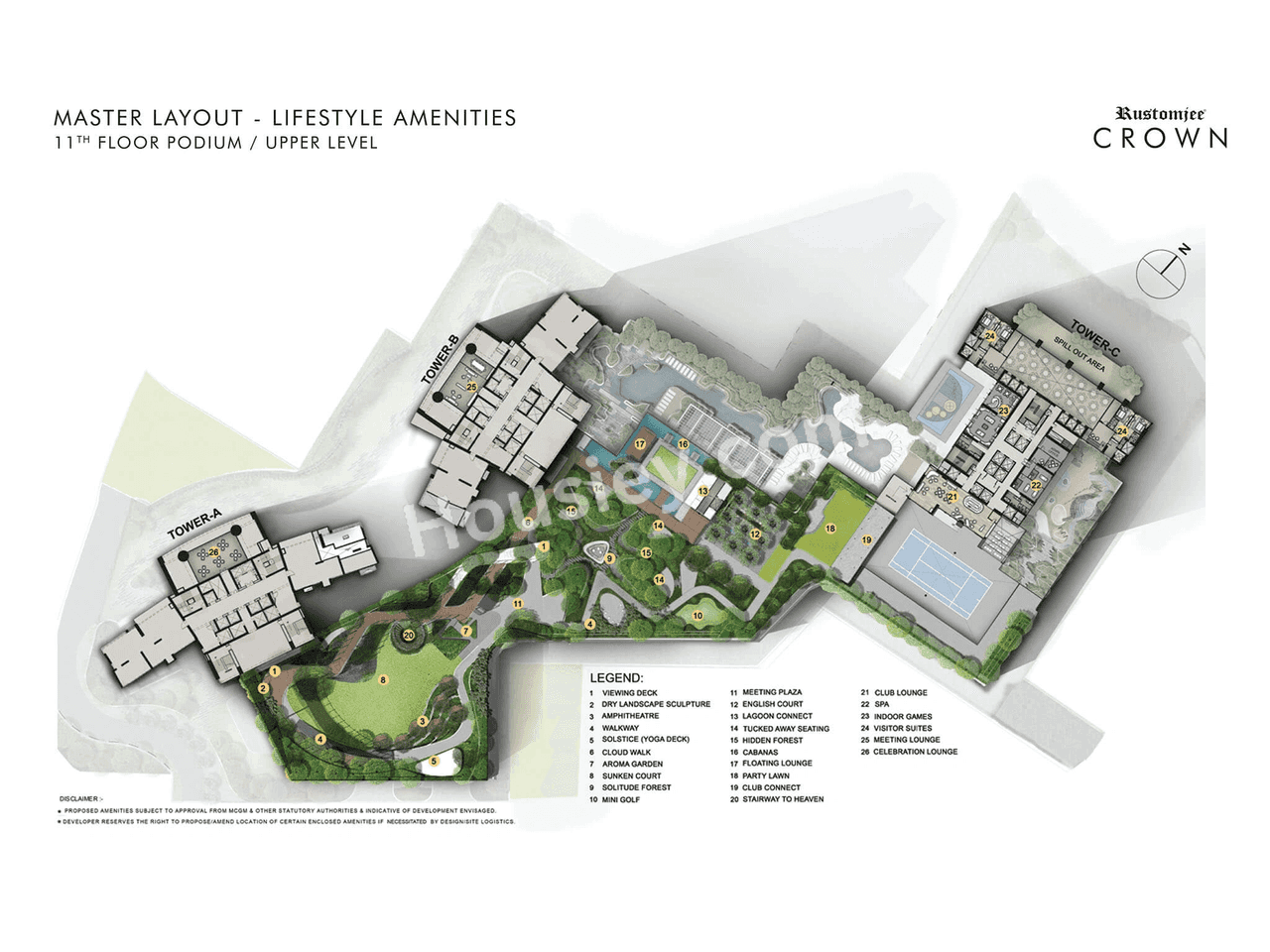 Rustomjee Crown Floor plan 3