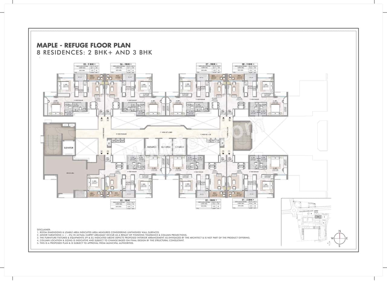Rustomjee Dombivli East Floor plan 2