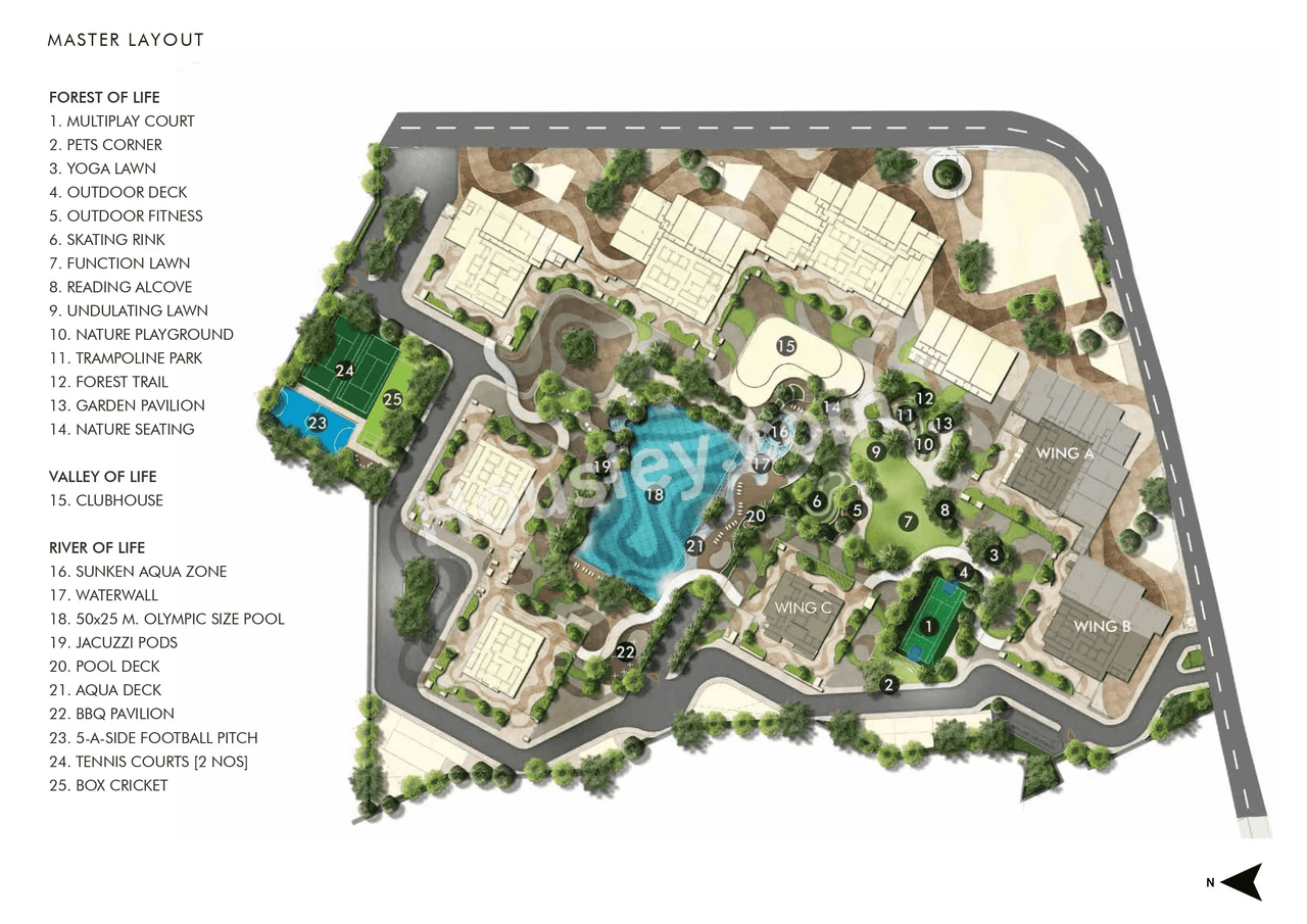 Rustomjee La Vie Master Plan