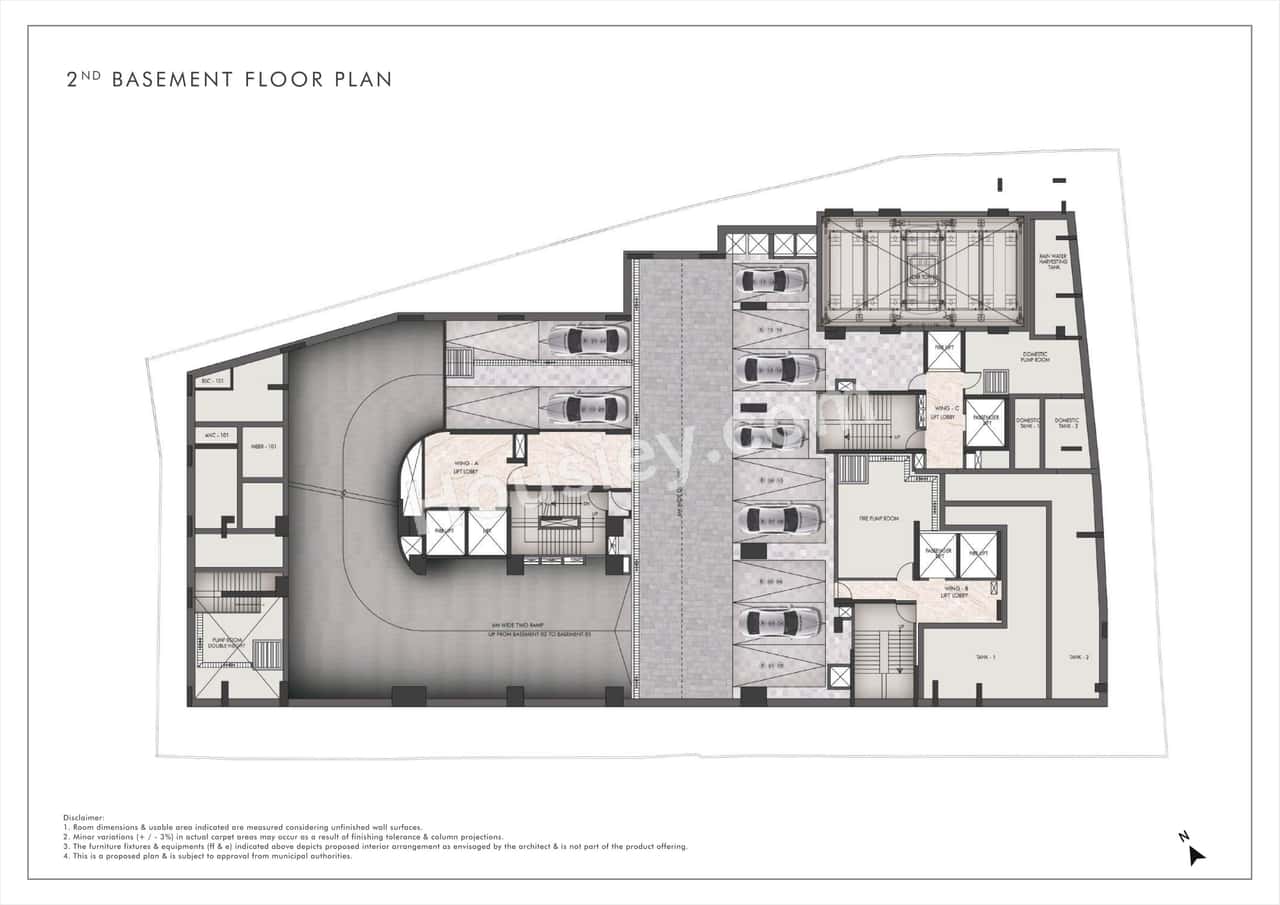 Rustomjee Prive Floor plan 2