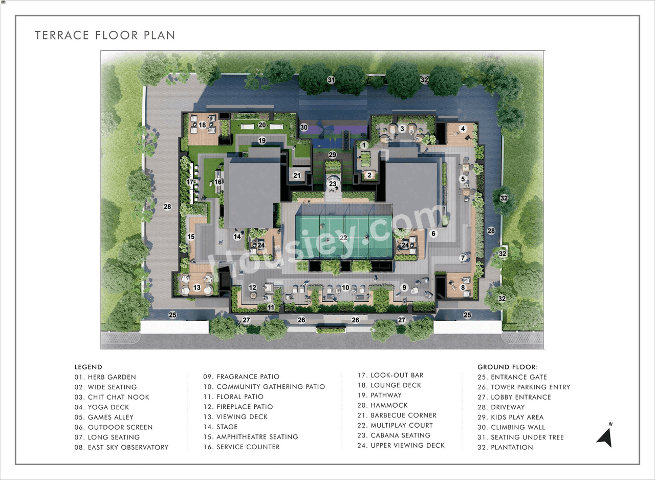 Rustomjee Stella Floor plan 3
