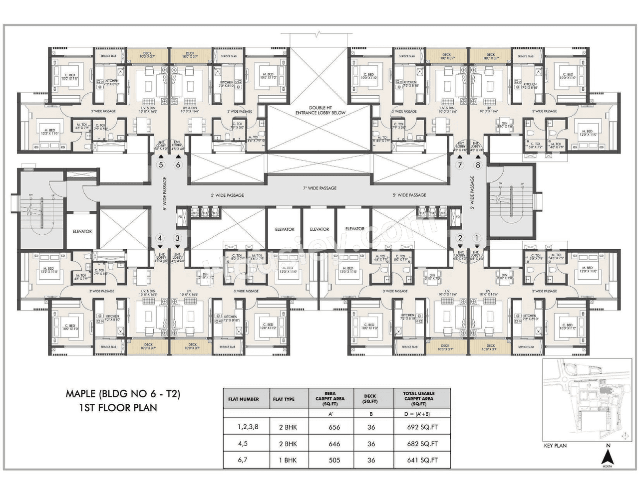 Rustomjee Urban Woods Floor plan 1