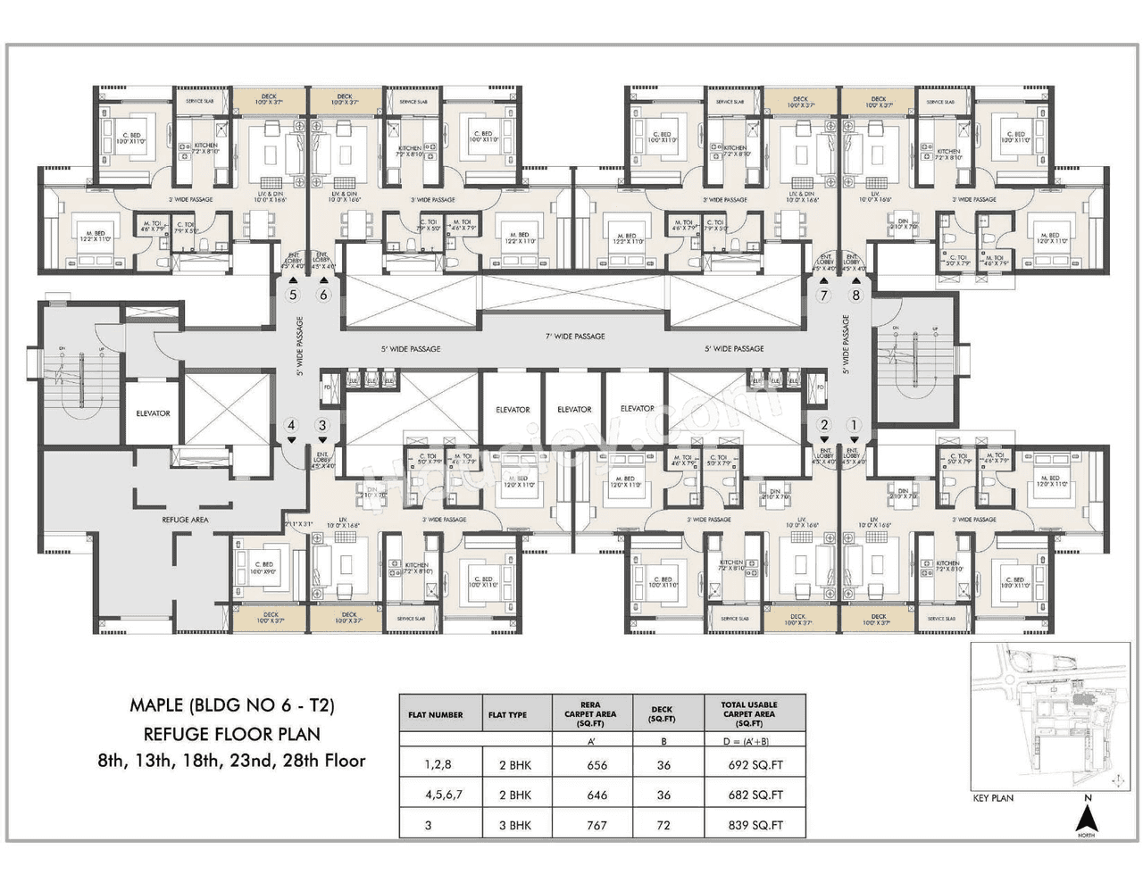 Rustomjee Urban Woods Floor plan 2