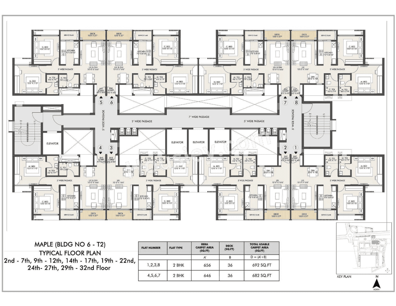 Rustomjee Urban Woods Floor plan 3