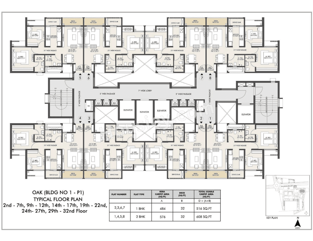 Rustomjee Urban Woods Floor plan 6