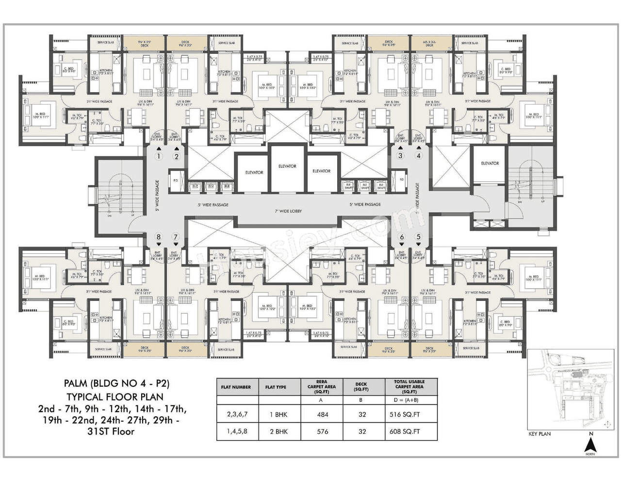 Rustomjee Urban Woods Floor plan 9