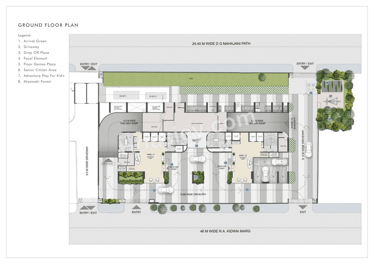 Rustomjee Vista Bay Floor plan 3