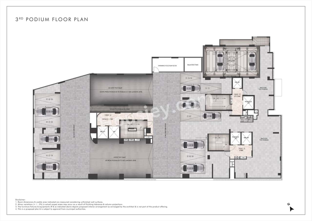 Rustomjee Vivekanand Floor plan 3