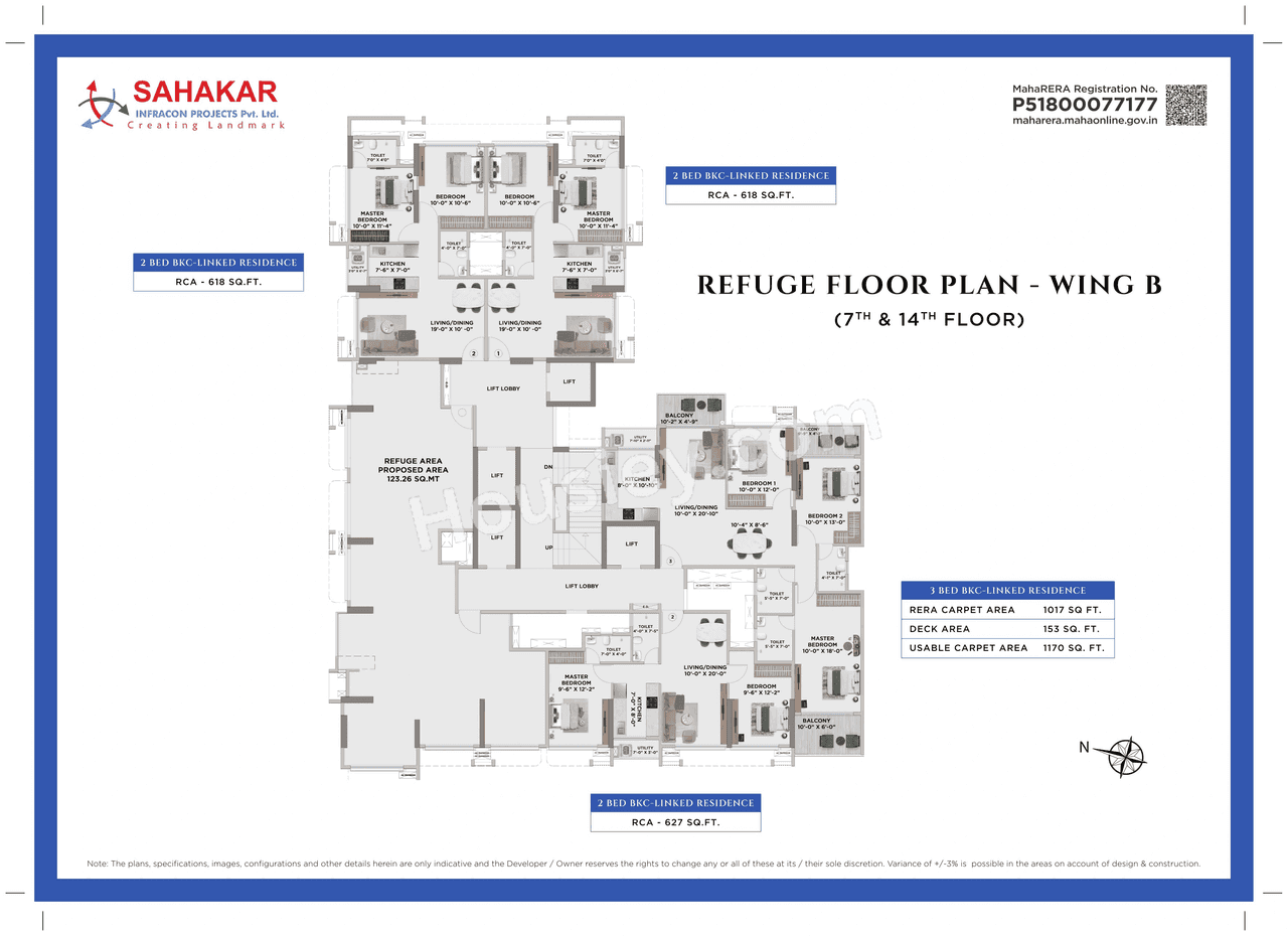 Sahakar Acropolis 1 Floor plan 9