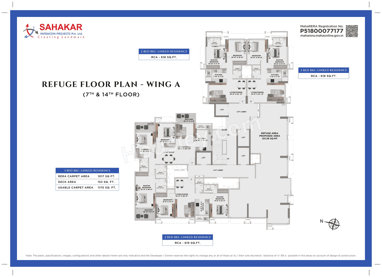 Sahakar Acropolis 2 Floor plan 2
