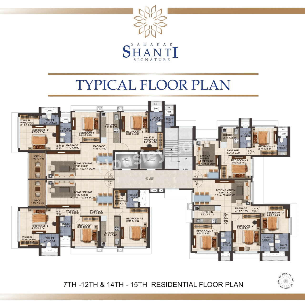 Sahakar Shanti Signature Floor Plan