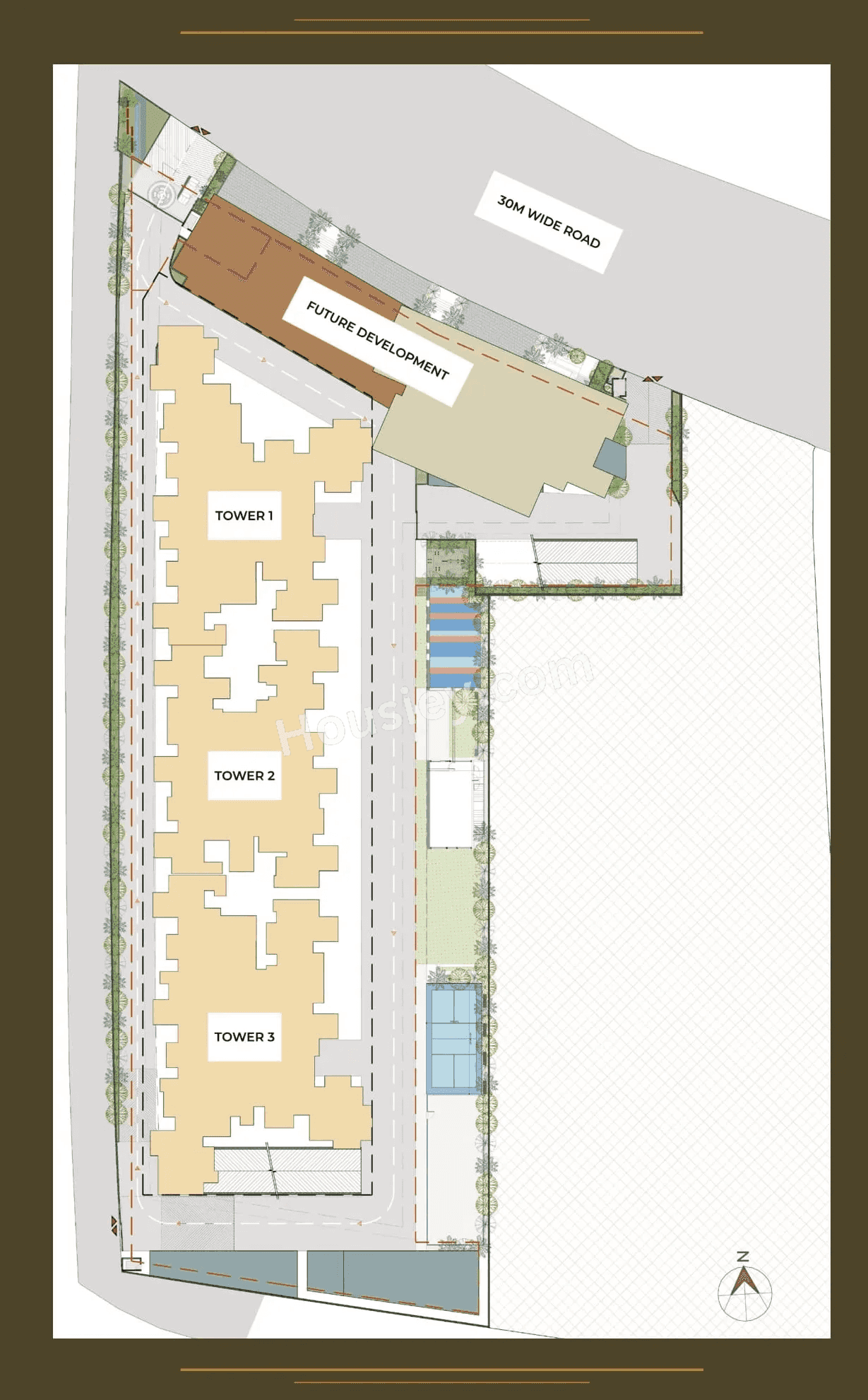 Saheel Downtown Wakad Floor Plan