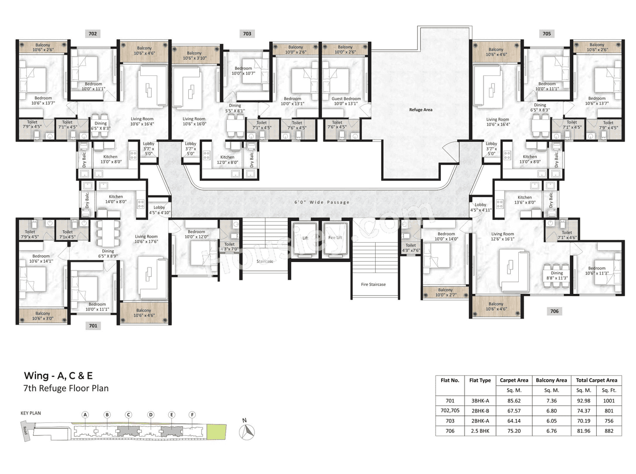 Saheel Itrend Vesta 2.0 Floor plan 1