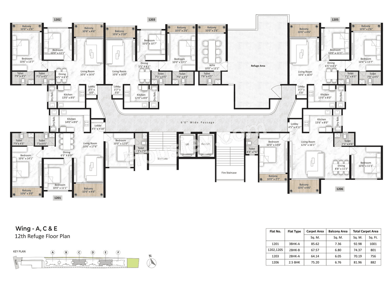 Saheel Itrend Vesta 2.0 Floor plan 2
