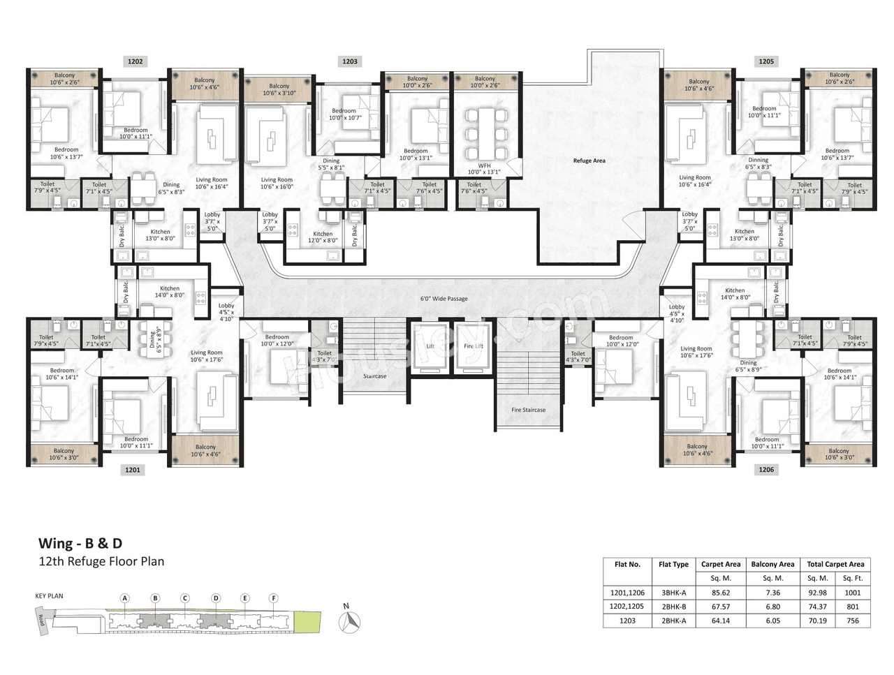Saheel Itrend Vesta 2.0 Floor plan 5