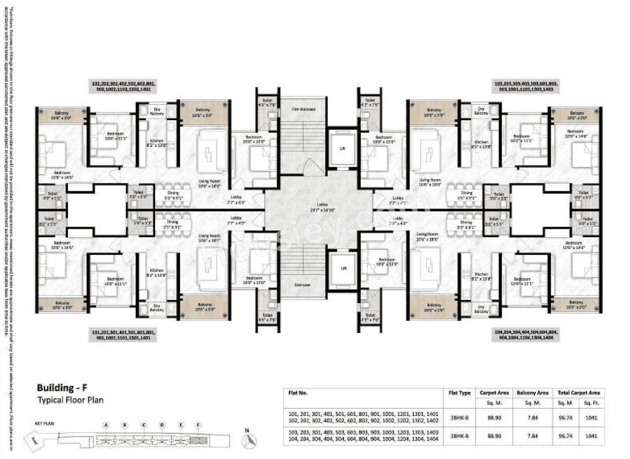Saheel Itrend Vesta 2.0 Floor plan 8