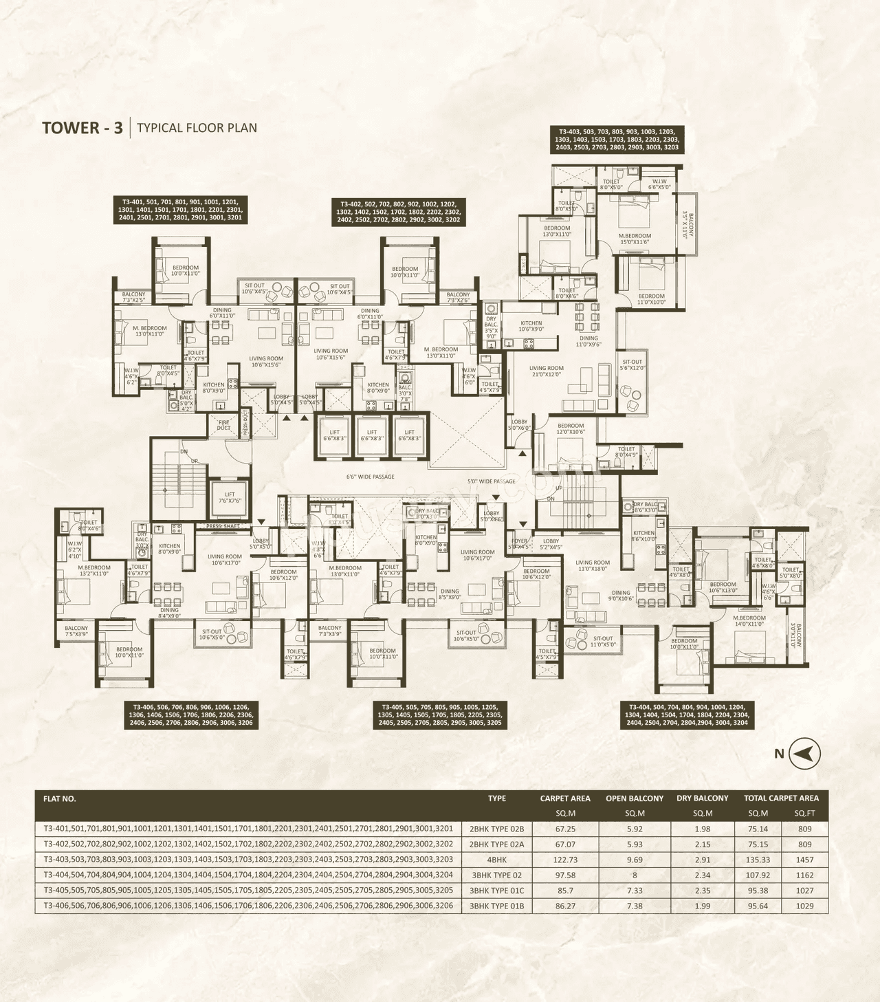 Saheel Luxton Floor plan 1