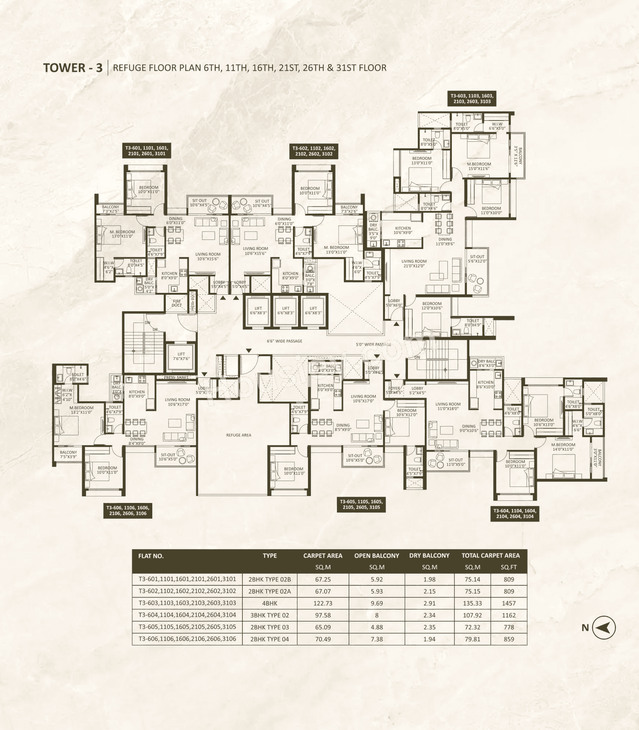 Saheel Luxton Floor plan 2