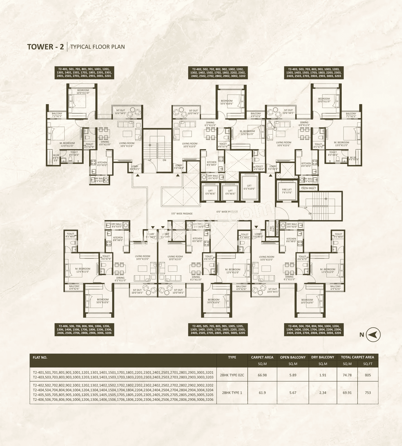 Saheel Luxton Floor plan 3