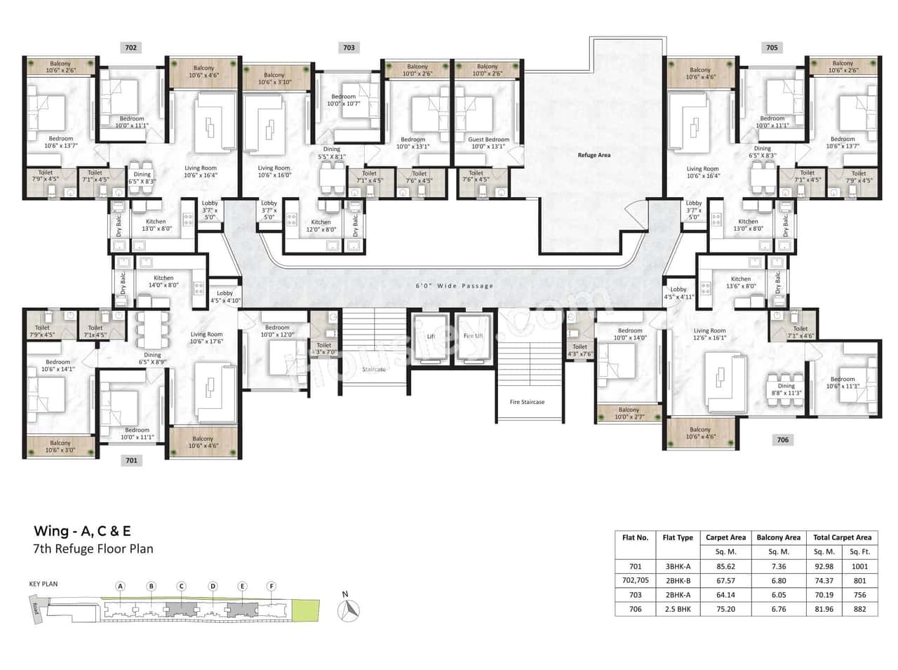 Saheel Trendy Vesta Floor plan 1