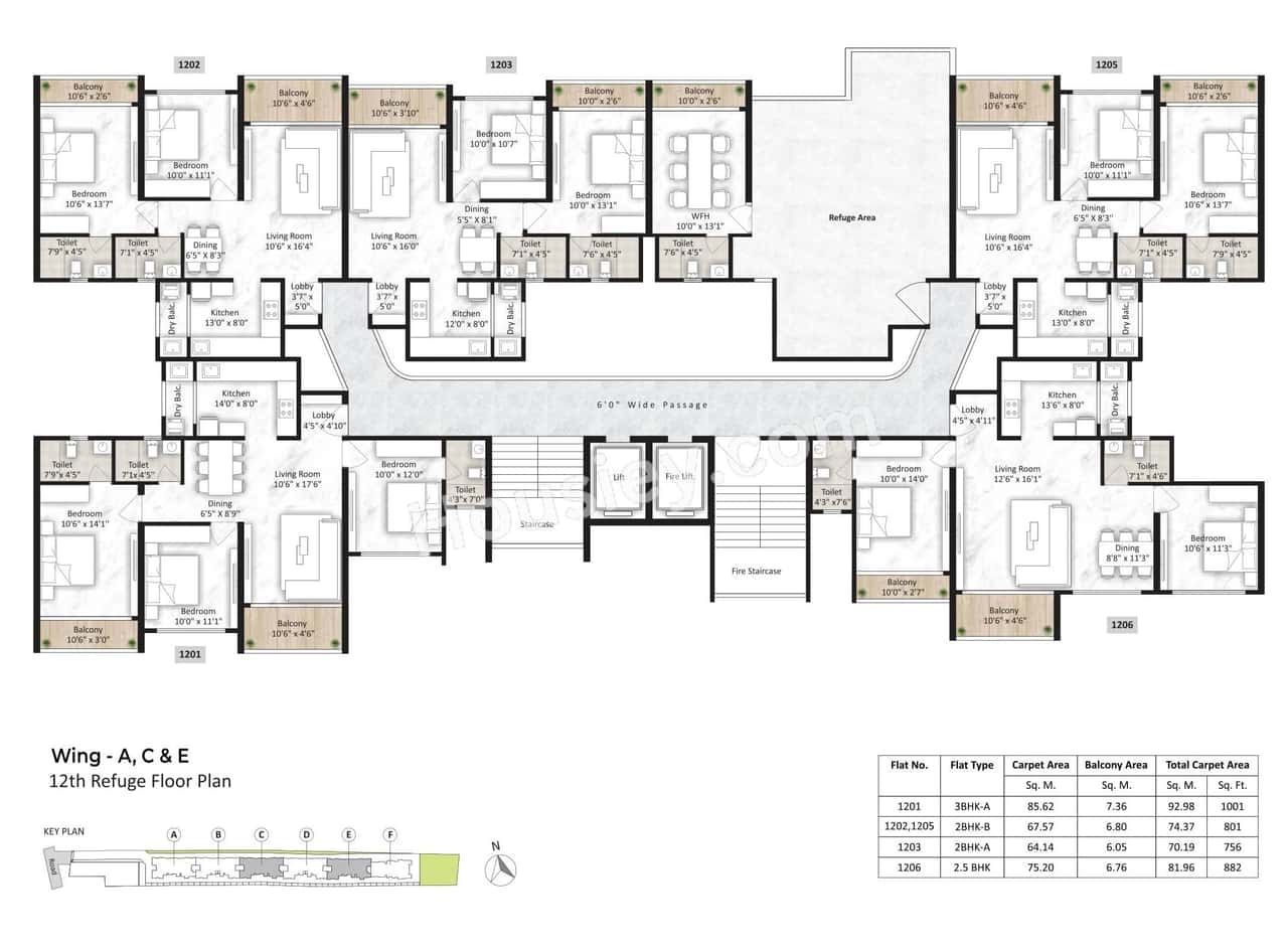 Saheel Trendy Vesta Floor plan 2