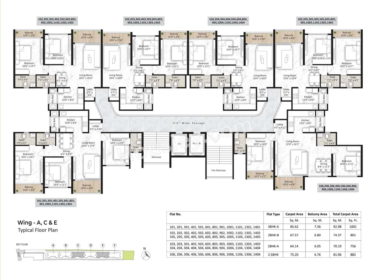 Saheel Trendy Vesta Floor plan 3