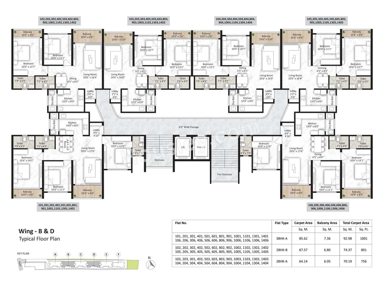 Saheel Trendy Vesta Floor plan 6