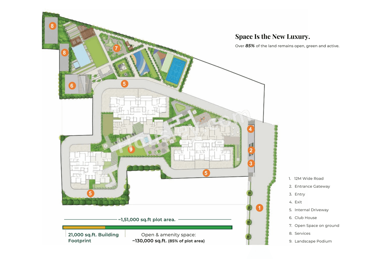 Sai Nisarg SkyLuxe Master Plan