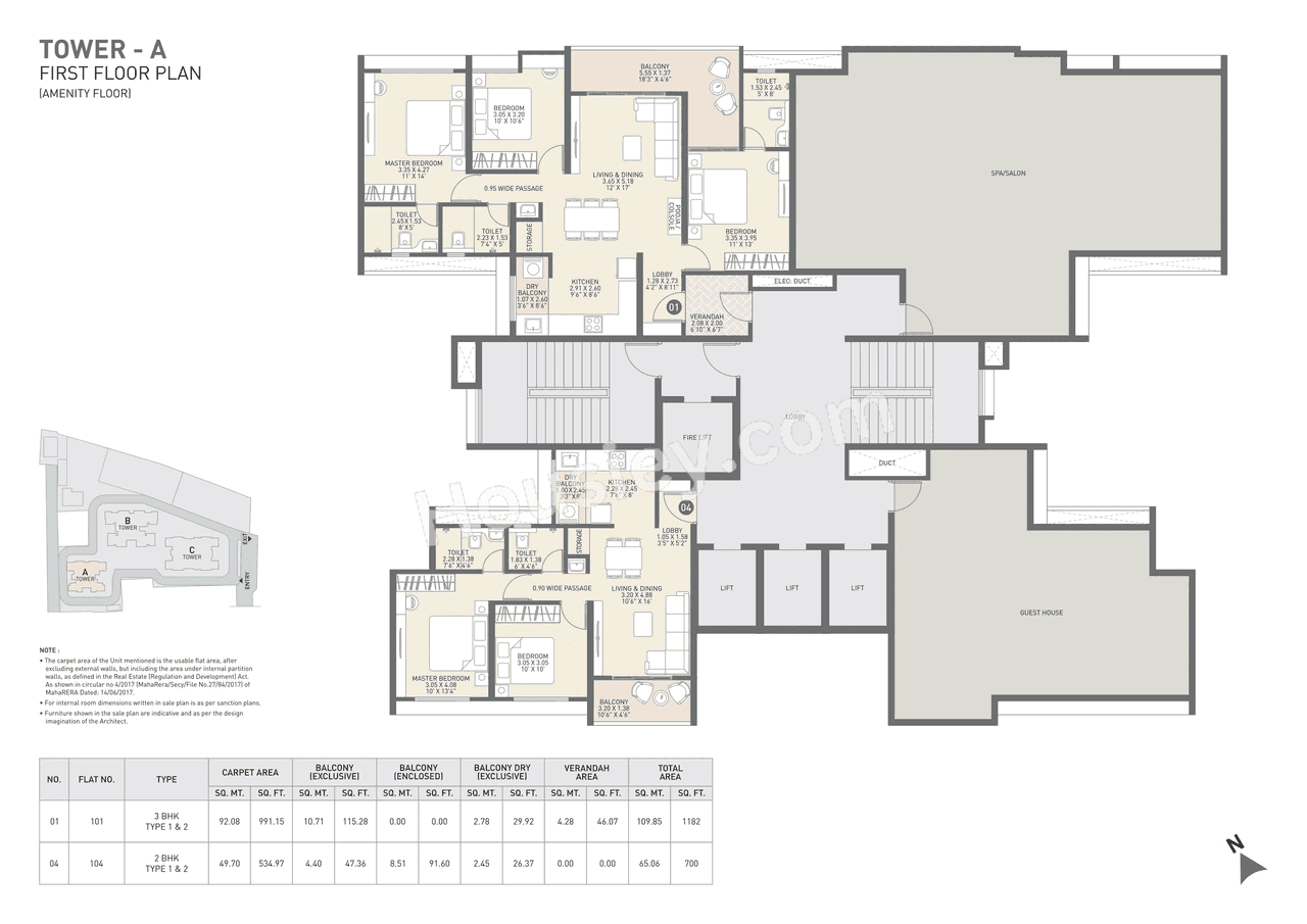 Sai Nisarg SkyLuxe Floor plan 7