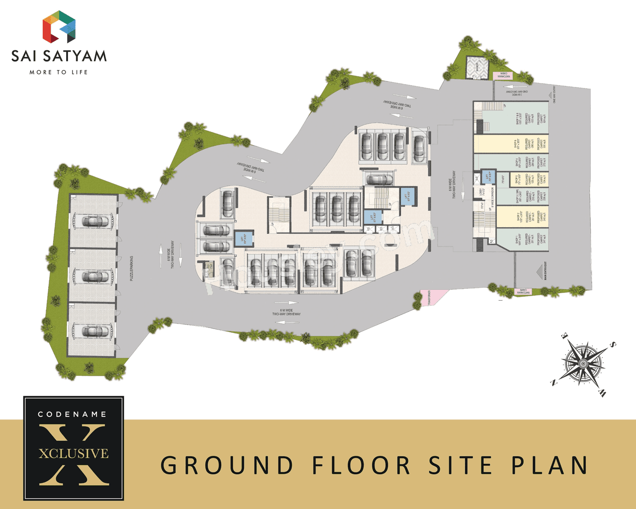 Sai Park street Floor plan 1