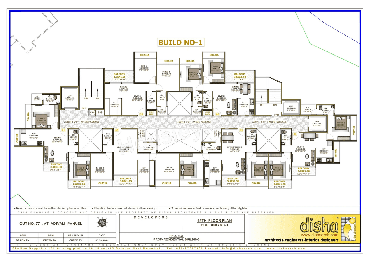 Sai Residency Floor plan 4
