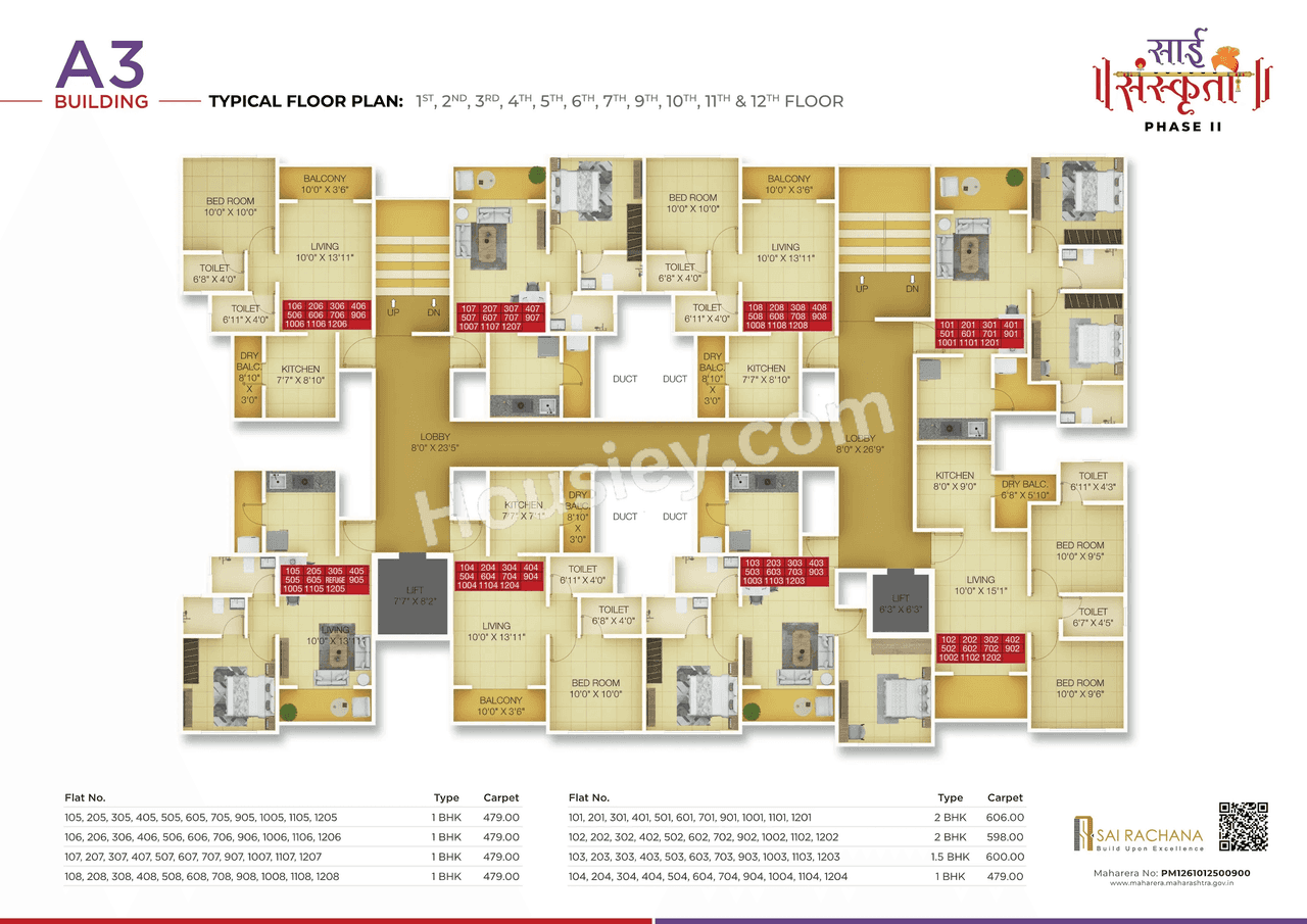 Sai Sanskruti Floor plan 2