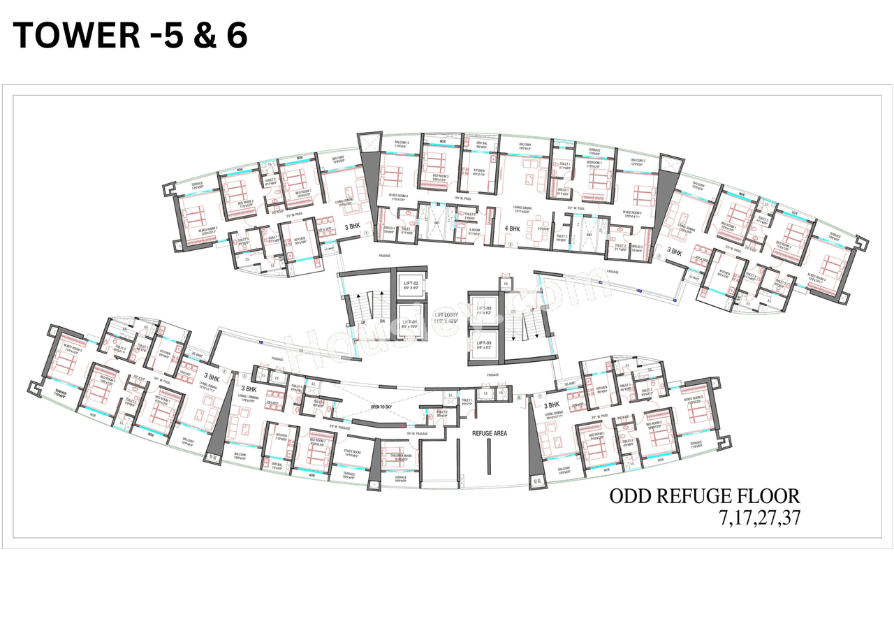 Sai World Empire Floor plan 4