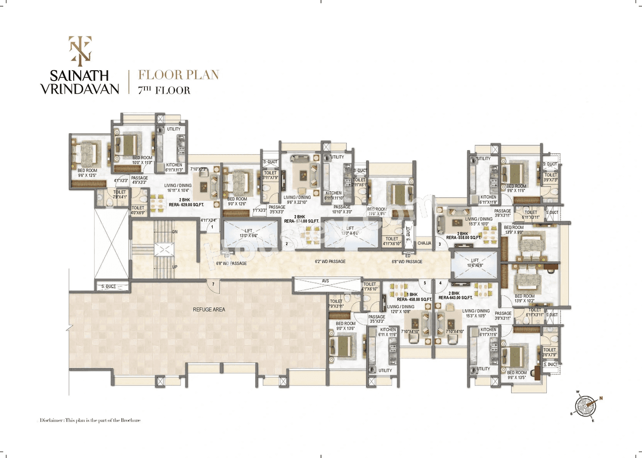 Sainath Vrindavan Floor plan 3
