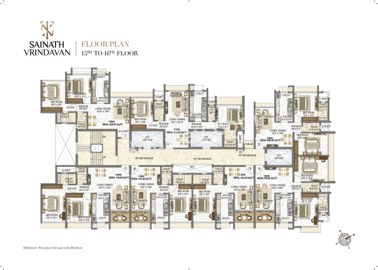 Sainath Vrindavan Floor plan 4