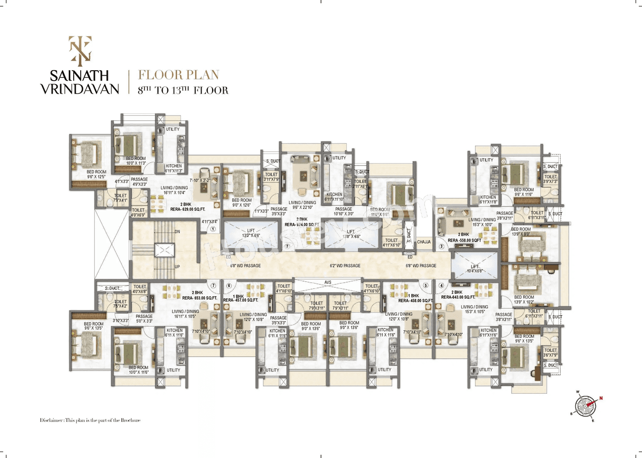 Sainath Vrindavan Floor plan 5
