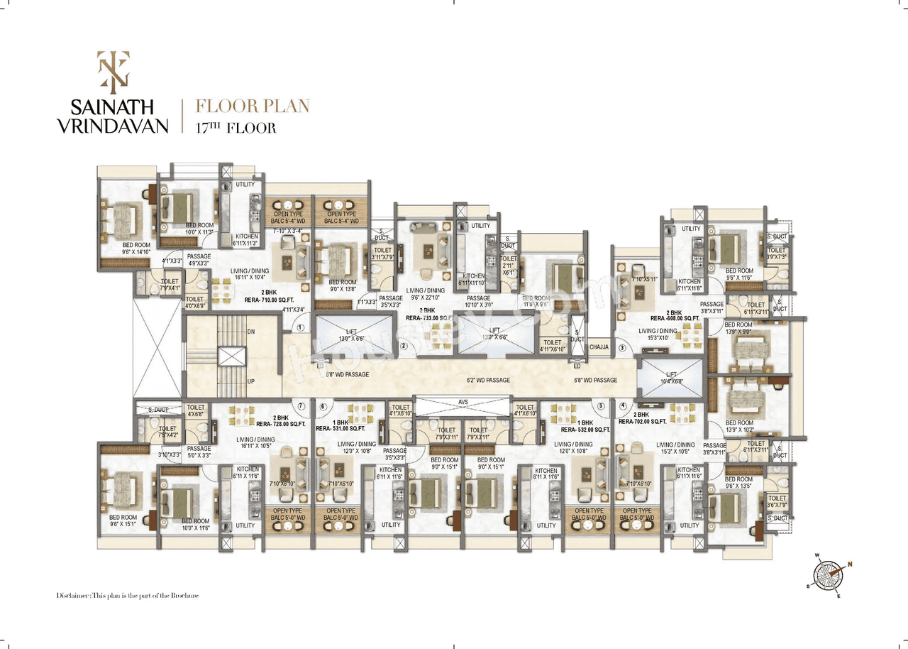 Sainath Vrindavan Floor plan 6