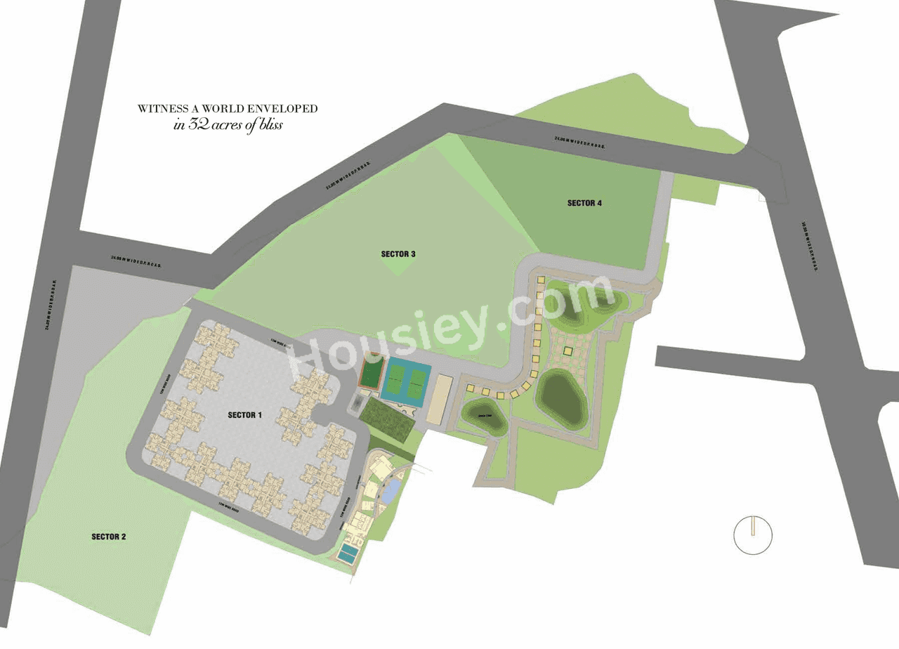 Saket Nature Vista Floor plan 2