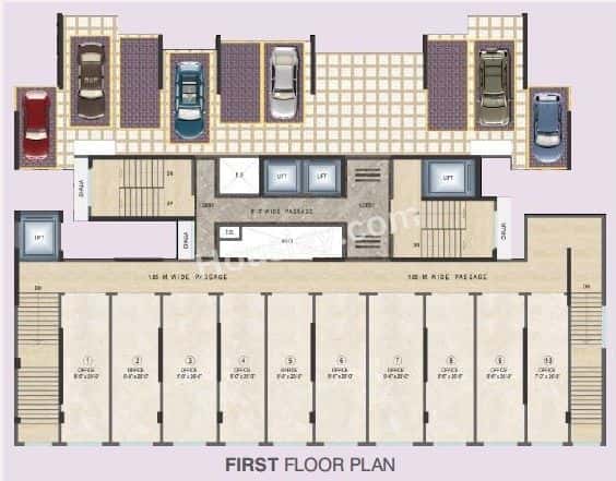 Salasar Exotica Floor plan 2