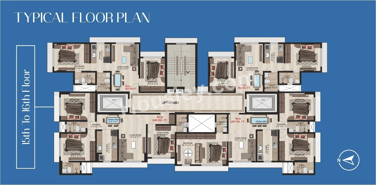 Samarpan Megh Mahal Floor plan 4