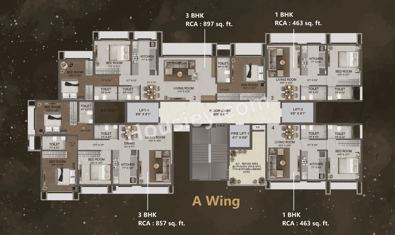 Samarpan Utopia Floor plan 1