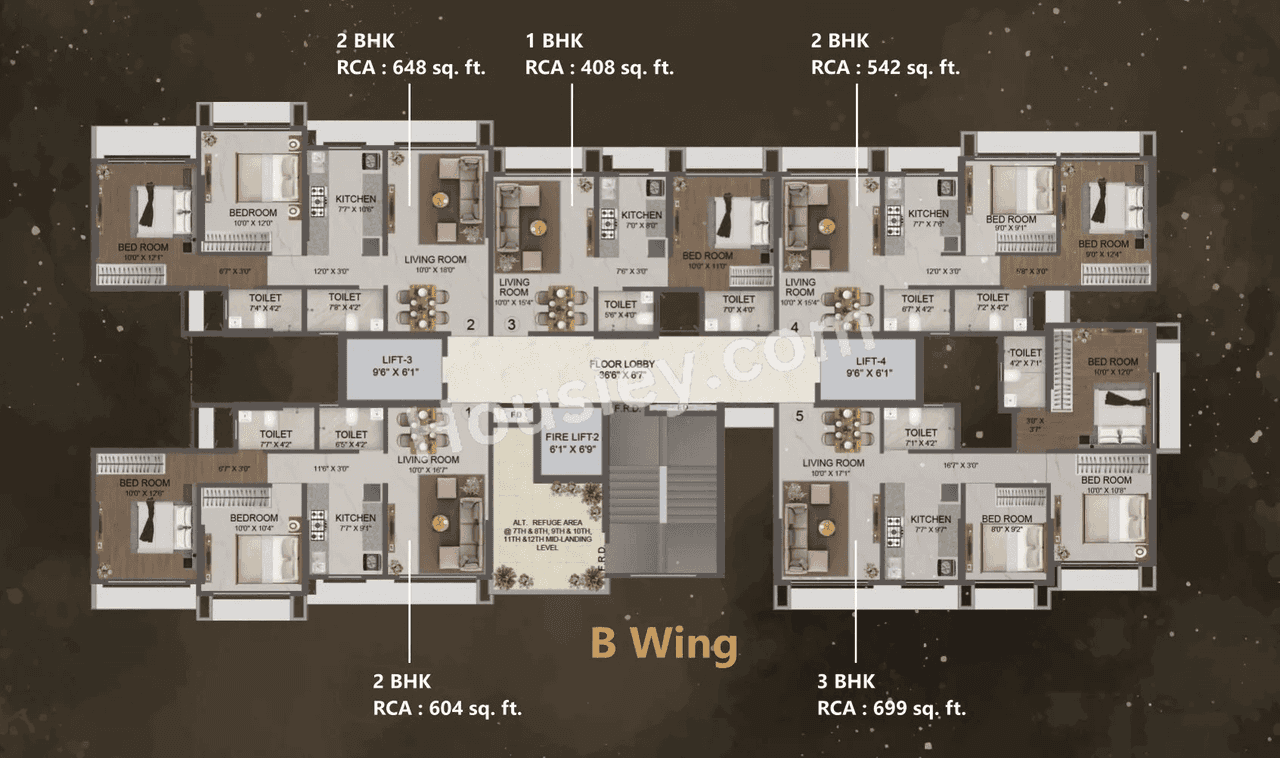 Samarpan Utopia Floor plan 2