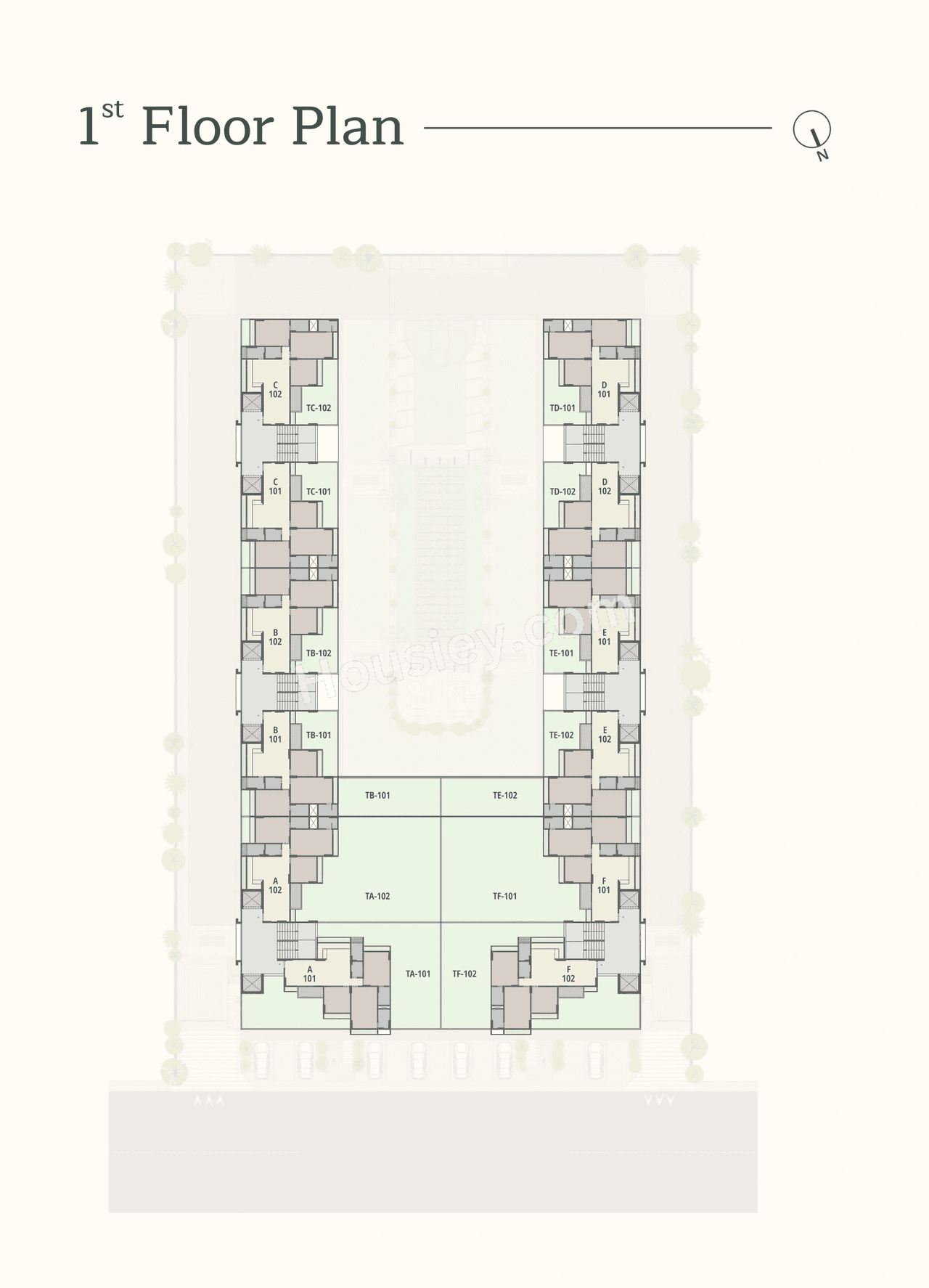 Sampatti Celestial Garden Living Floor plan 2