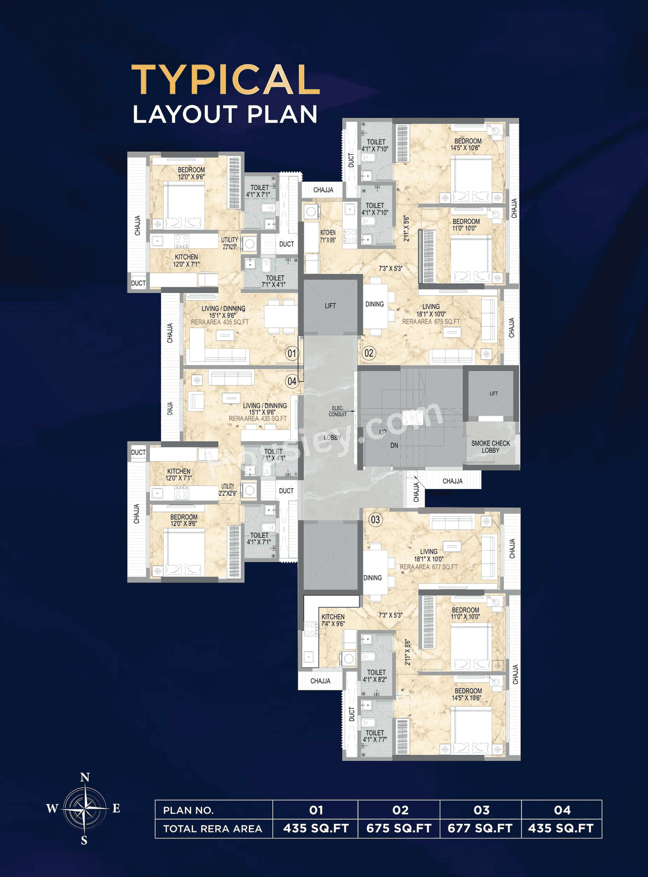 Samrat Alfred Splendour Floor plan 2